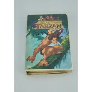 Walt Disney Tarzan VHS 2000 Clamshell Movie Family Adventure Classic G Rated